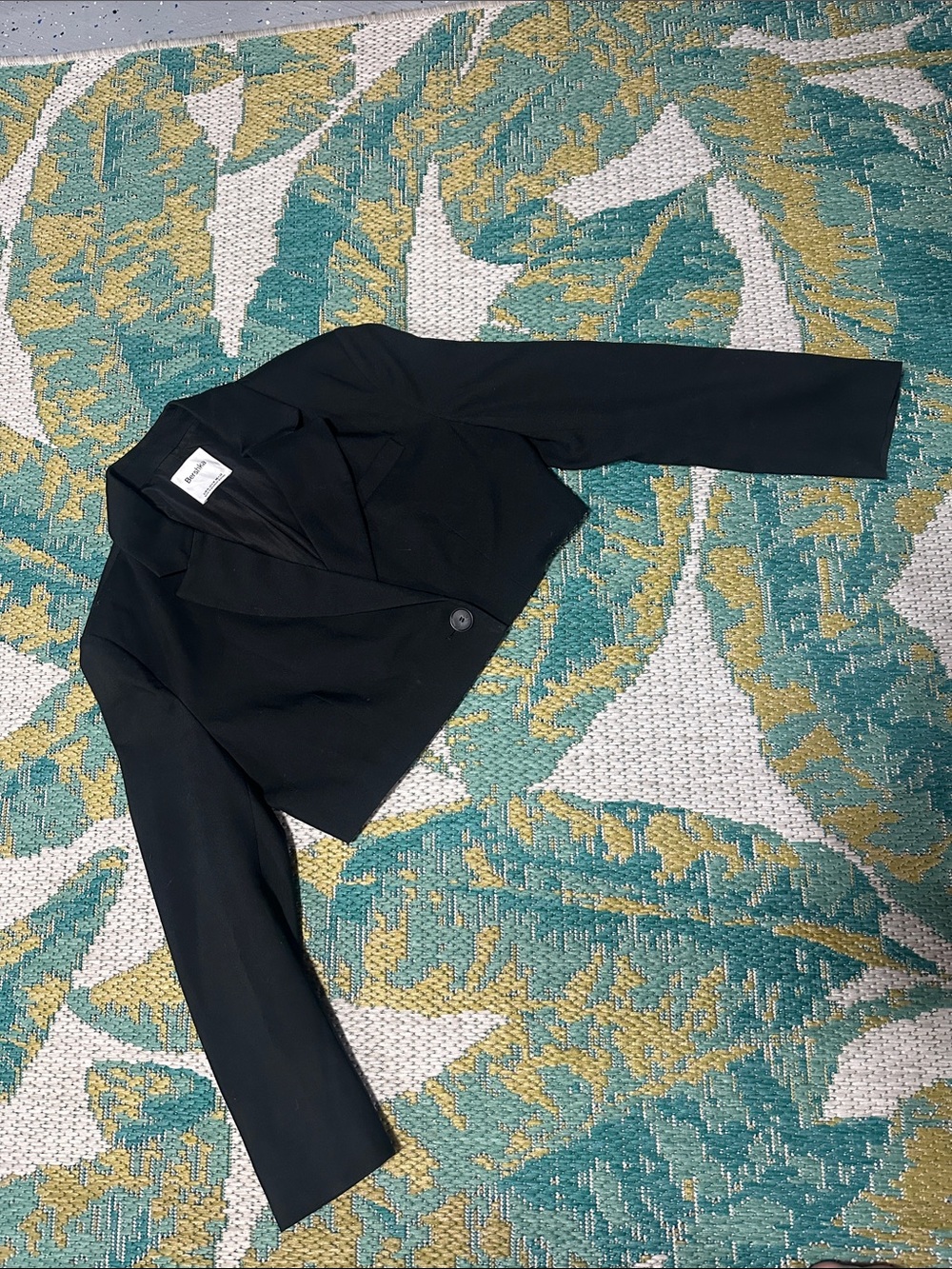 Bershka Black Tailored Blazer